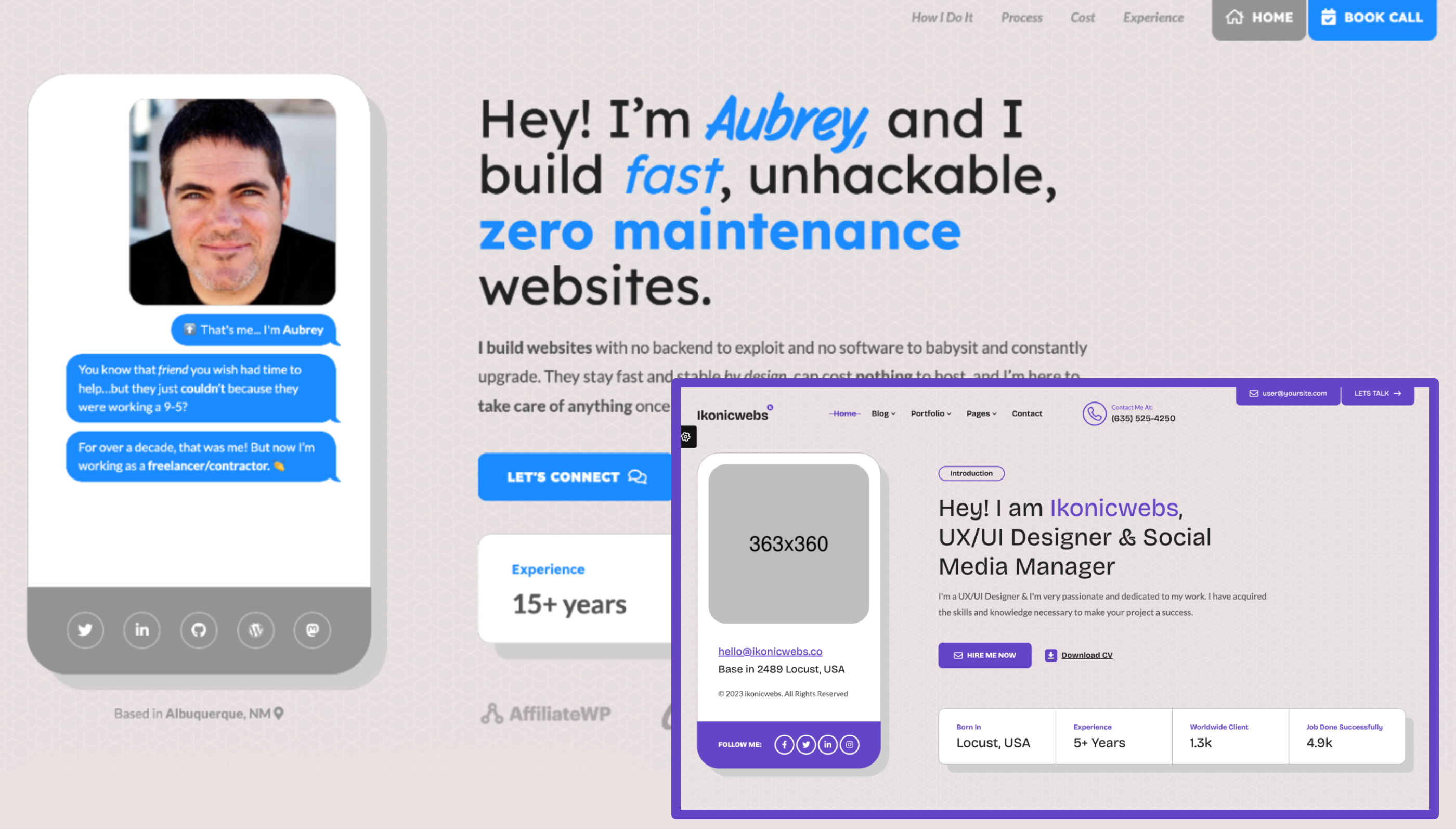 Original template transformation.